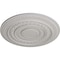 Ekena Millwork Oldham Ceiling Medallion (Fits Canopies up to 8 5/8"), Hnd-Painted Ultra Pure White, 18"OD x 1 1/4"P CM18OLUWF - alternate 2
